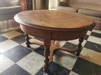 salontafel + bijzettafeltje, Huis en Inrichting, Tafels | Salontafels, Ophalen, Gebruikt, Klassiek, Eikenhout