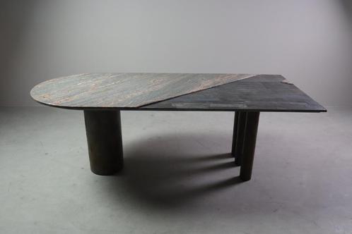 Postmodern dining table by Pia Manu, Belgium, ca. 1990, Antiek en Kunst, Antiek | Meubels | Tafels, Ophalen