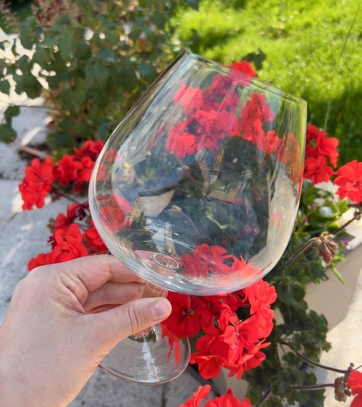 Verre à pied décoratif, Verzamelen, Glas en Drinkglazen, Gebruikt, Ophalen of Verzenden