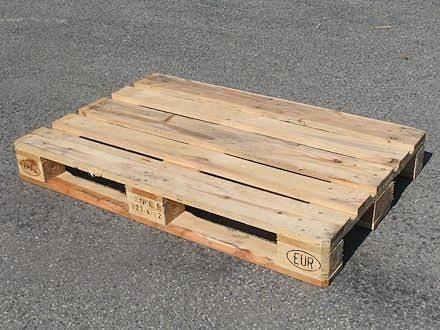 Euro palette 5€ pièce, Doe-het-zelf en Bouw, Hout en Planken, Zo goed als nieuw, Pallet, Ophalen