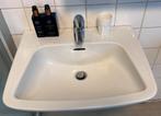 Badkamer lavabo met kraan en sifon, Ophalen, Zo goed als nieuw, Wasbak of Wastafel