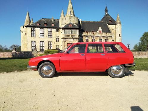 Citroen GS, break, 1978, oldtimer, Auto's, Oldtimers, Particulier, Citroën, Benzine, Break, 5 deurs, Handgeschakeld, Rood, Ophalen of Verzenden