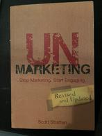 Unmarketing - stop marketing - start engaging, Comme neuf, Enlèvement ou Envoi