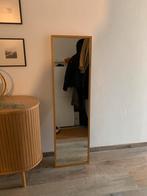 Kantelbare spiegel hout Ikea, Huis en Inrichting, Woonaccessoires | Spiegels, Minder dan 50 cm, 150 tot 200 cm, Rechthoekig, Zo goed als nieuw