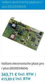 Vaillant gasblok en sturingsprintplaat, Doe-het-zelf en Bouw, Ophalen, Zo goed als nieuw