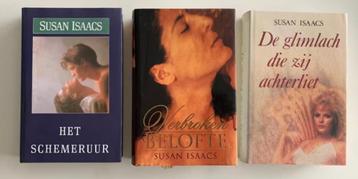 3 x Susan Isaacs, hardcover met stofomslag, in perfecte staa beschikbaar voor biedingen