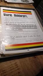 oorlogskranten - affiches, Verzamelen, Tijdschriften, Kranten en Knipsels, Ophalen, 1940 tot 1960, Krant