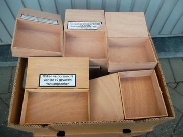 lot sigaren dozen,,van 30 stuks,,, beschikbaar voor biedingen