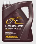 5 liter olie 0w20 vw 508 509 mannol motorolie, Ophalen
