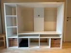 Ikea elegant wit tv-meubel L181 cm x 39 cm, Huis en Inrichting, Kasten | Wandmeubels, 150 tot 200 cm, 25 tot 50 cm, 100 tot 150 cm