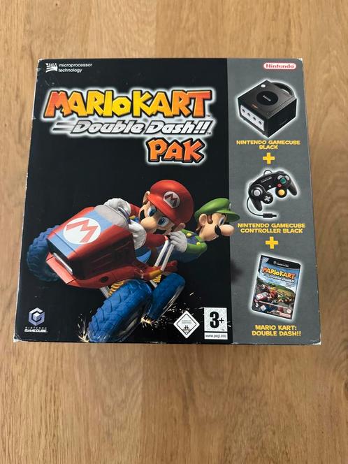Mario Kart Double Dash Black Pak Nintendo GameCube, Games en Spelcomputers, Spelcomputers | Nintendo GameCube, Zo goed als nieuw