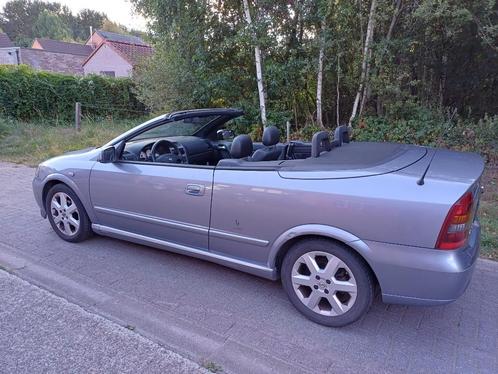 opel astra 1600cc 2004 cabriolet Bertone lederen interieur, Auto's, Opel, Particulier, Astra, Airbags, Airconditioning, Centrale vergrendeling