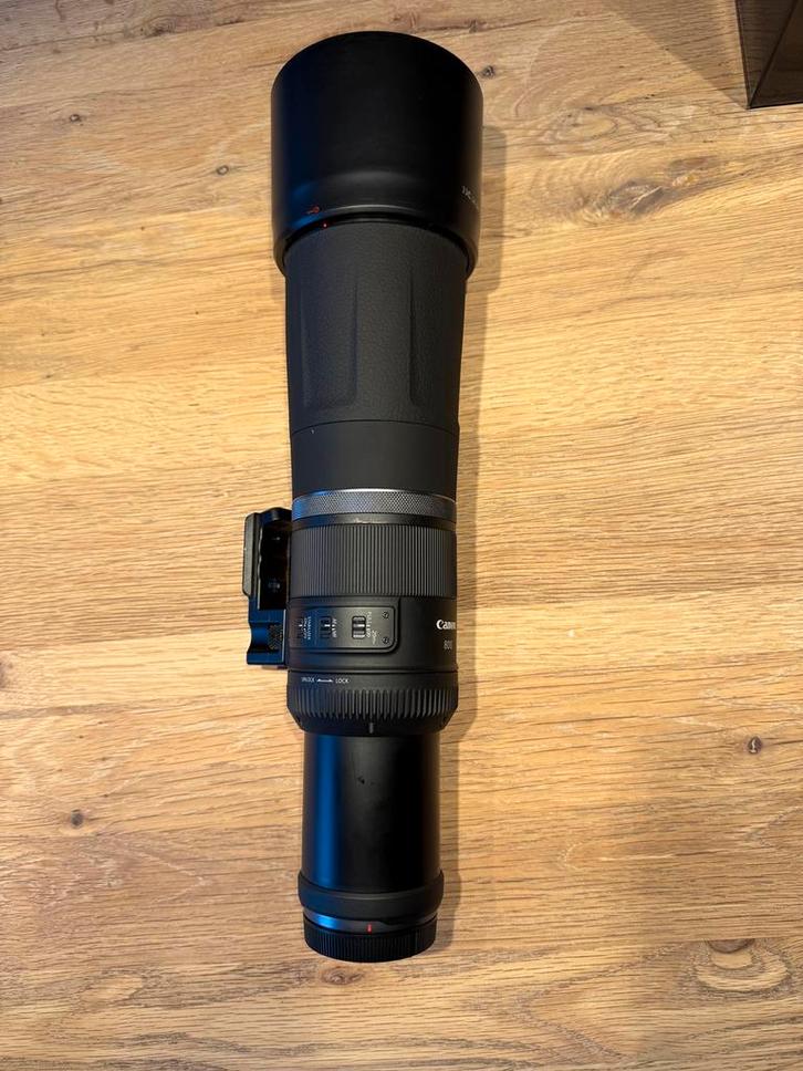 Canon RF 800mm f/11 IS STM comme neuf, TV, Hi-fi & Vidéo, Photo | Lentilles & Objectifs, Comme neuf, Enlèvement