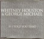 WHITNEY HOUSTON & GEORGE MICHAEL - IF I TOLD YOU THAT - CDS, 1 single, R&B et Soul, Utilisé, Envoi