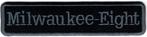 Harley Davidson Milwaukee-Eight stoffen opstrijk patch emble, Envoi, Neuf