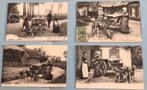 4 postkaarten Bruxelles Laitieres., Verzamelen, Postkaarten | België, Ophalen of Verzenden, Gelopen, Brussel (Gewest)