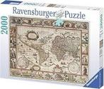 Carte du monde du puzzle Ravensburger 2000 pièces, Hobby & Loisirs créatifs, Cinq joueurs ou plus, Enlèvement ou Envoi, Neuf, Ravensburger