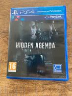 Jeu PS4: Hidden agenda, Consoles de jeu & Jeux vidéo, Comme neuf, À partir de 16 ans, 3 joueurs ou plus