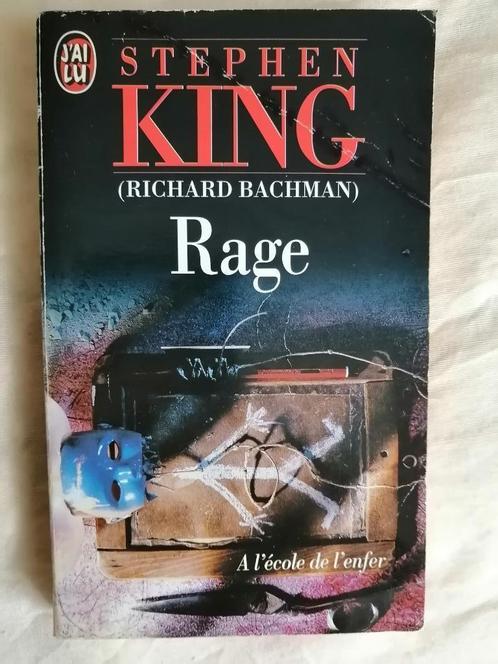 Rage de Stephen King - Livre rare !, Livres, Romans, Enlèvement ou Envoi