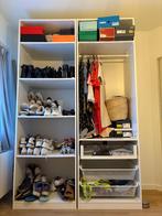 Witte Ikea PAX kasten, Huis en Inrichting, Kasten | Kleerkasten, Ophalen, Gebruikt, 100 tot 150 cm, Modern