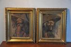 2x olie schilderij op paneel  Maitree Juntaroopamai, Ophalen of Verzenden