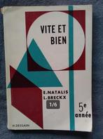 „Snel en goed - berekeningsmethode van het 5e leerjaar” E. N, Boeken, Studieboeken en Cursussen, Ophalen of Verzenden, Gelezen
