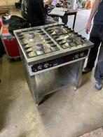 4 pits horeca gasfornuis, Ophalen, Gebruikt, 4 kookzones, Gas