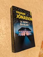 La mort en blanc (Ragnar Jónasson)., Livres, Ragnar Jónasson., Comme neuf, Europe autre, Envoi
