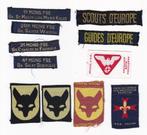 scouting 11 FSE kentekens waaronder Belgische groepen, Verzamelen, Scouting, Ophalen of Verzenden