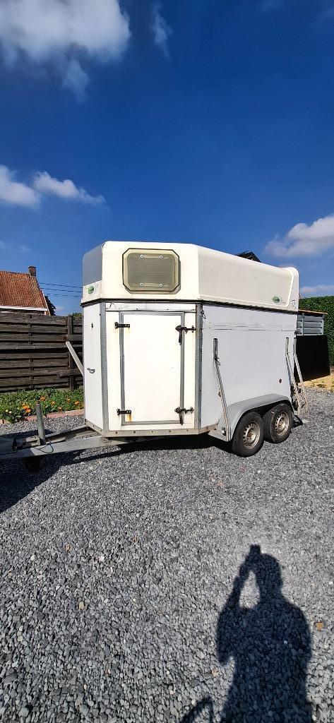 2paards trailer Van der Sluis BJ1995, Dieren en Toebehoren, Paarden en Pony's | Trailers en Aanhangwagens, Gebruikt, 2-paards trailer