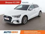 Audi A3 40 TFSIe advanced (bj 2021, automaat), Auto's, USB, Stof, Euro 6, Wit