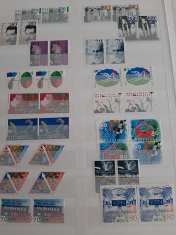 Nederlandse postfrisse zegels in album 201,90 GLD/89 euro beschikbaar voor biedingen