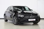 Mercedes-Benz A 250 e *facelift* AMG Leder Sfeerlicht KEYLES, Auto's, Mercedes-Benz, Gebruikt, 4 cilinders, Zwart, 5 zetels