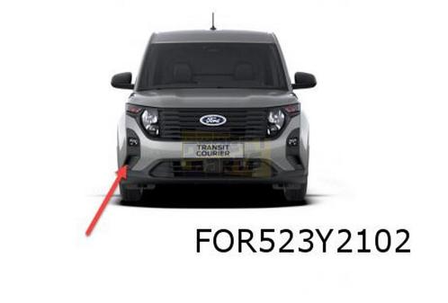 Ford Transit Courier (1/24-) voorbumpergrille Links (niet bi, Auto-onderdelen, Carrosserie, Bumper, Ford, Voor, Nieuw, Verzenden