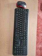 Draadloos toetsenbord en draadloze muis, Computers en Software, Toetsenborden, Ophalen, Draadloos