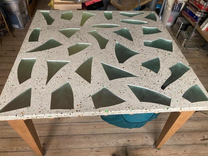Terrazzo tafel - Design Arts & Pira, Antiek en Kunst, Antiek | Meubels | Tafels, Ophalen