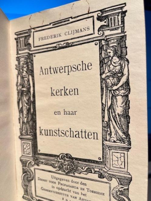 Antwerpsche kerken en haar kunstschatten, Livres, Histoire & Politique, Utilisé, 20e siècle ou après, Enlèvement ou Envoi