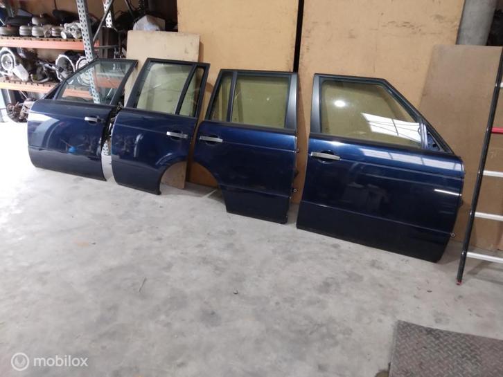 Deuren Range Rover L322 Vogue Portier Portieren Deur Blauw, Auto-onderdelen, Carrosserie, Deur, Land Rover, Gebruikt, Ophalen of Verzenden