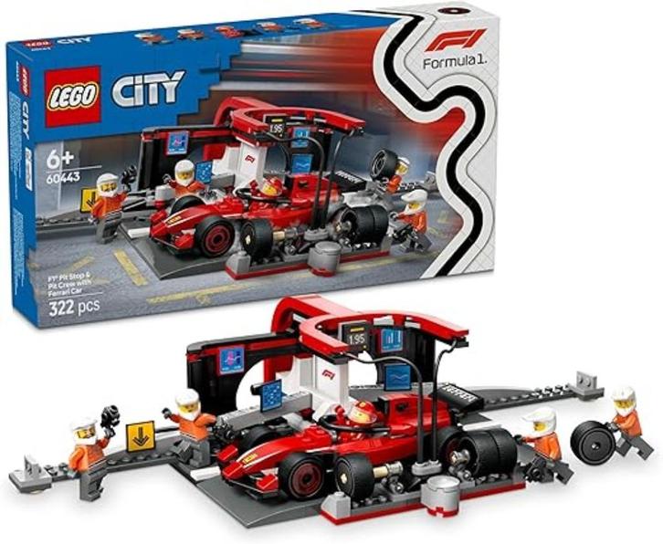 LEGO City F1 Stand Stop SNELLE GRATIS LEVERING, Kinderen en Baby's, Speelgoed | Duplo en Lego, Nieuw, Lego, Complete set, Verzenden
