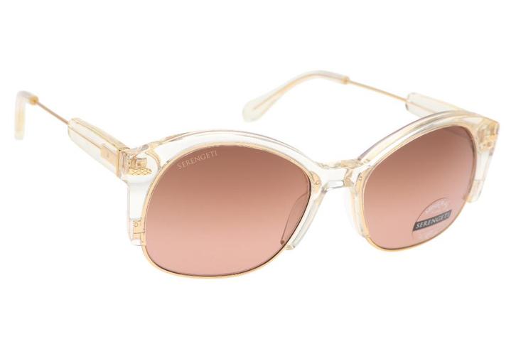 NIEUWE Serengeti zonnebril Vinita transparant Kristal goud, Handtassen en Accessoires, Zonnebrillen en Brillen | Dames, Nieuw