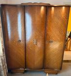 Vintage driedelige kleerkast, Huis en Inrichting, Ophalen, Gebruikt, 150 tot 200 cm, 150 tot 200 cm