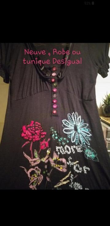 Neuve - Robe ou tunique Desigual- Taille L 