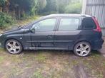 Peugeot 206sw 2.0 gti EXPORT, Auto's, Voorwielaandrijving, Zwart, 5 deurs, Particulier