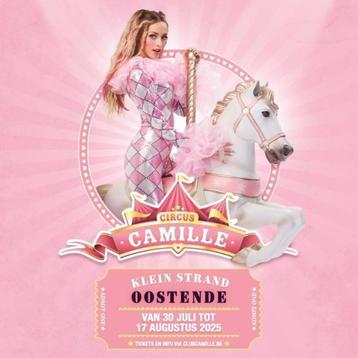 Tickets Camille circus Oostende, Tickets & Billets, Trois personnes ou plus