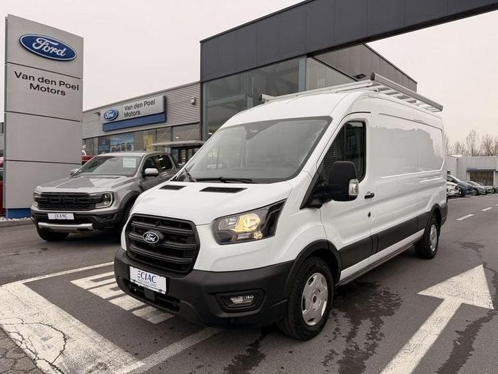 Ford Transit 350L L3H2 TD Trend FWD, Auto's, Ford, Bedrijf, Te koop, Transit, 360° camera, ABS, Airbags, Android Auto, Bluetooth