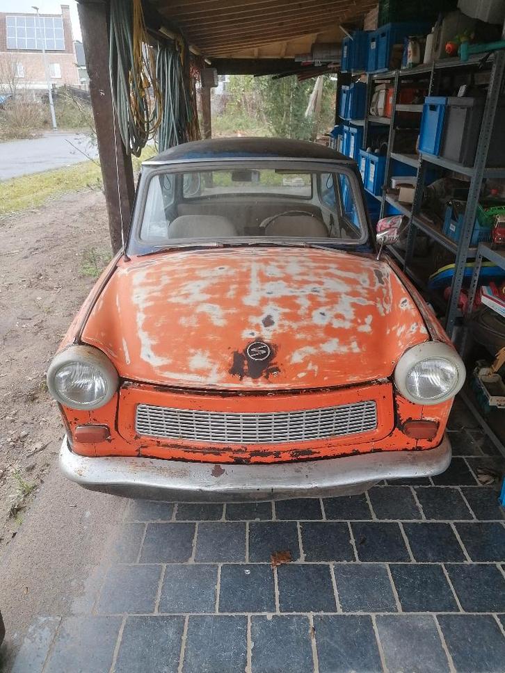 Trabant 601, Auto's, Overige Auto's, Particulier, Benzine, Euro 1, Berline, 2 deurs, Handgeschakeld, Overige kleuren, Grijs, Stof