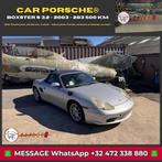 Porsche Boxster S (10/2003) — 283.500 km, Auto's, Porsche, 1360 kg, Achterwielaandrijving, Zwart, Cabriolet