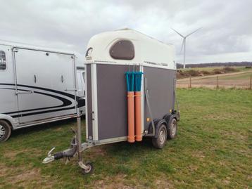 Van Paardentrailer 2013 Cheval liberté 1001xl pullmann 1,5pl, Ophalen, Gebruikt, Hout, 1½-paards trailer