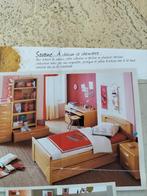 Volledig bed + uitschuifbaar onderbed (90x200), Kinderen en Baby's, Kinderkamer | Bedden, Ophalen, 85 tot 100 cm, Zo goed als nieuw