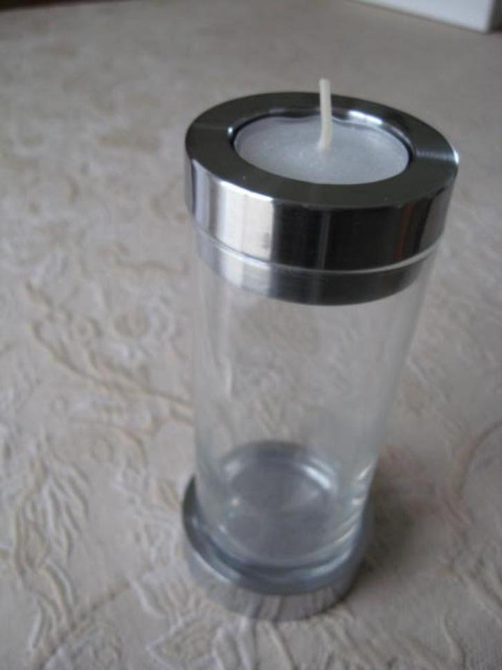 'Design Vea Menu' kandelaar en bloemenvaasje, Antiek en Kunst, Antiek | Kandelaars, Ophalen